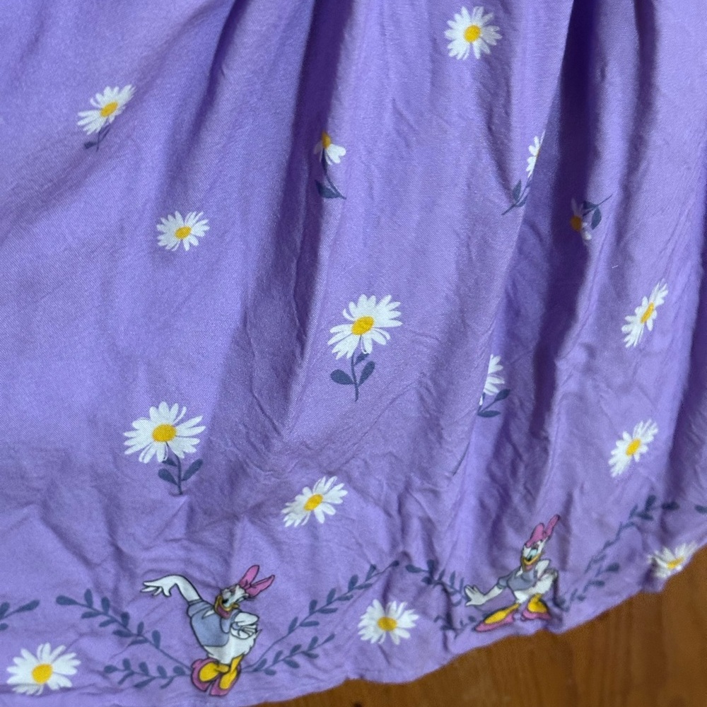 Box lunch sz 2 plus size Disney Daisy Duck Smock Waist dress - Picture 10 of 12